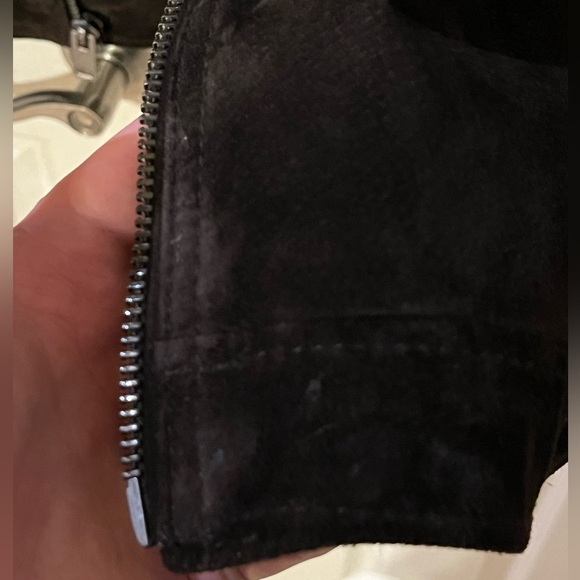 Brown Genuine Suede Medium Express Jacket - Picture 6 of 9